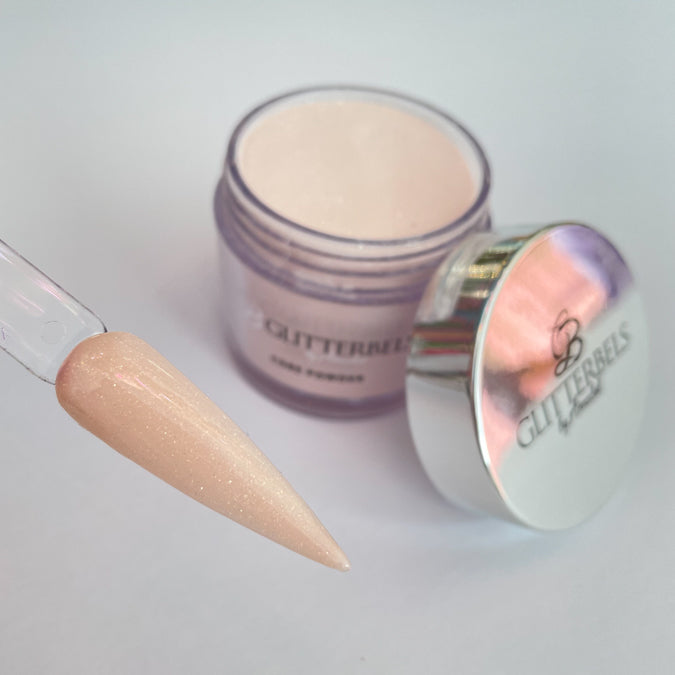 Glitterbels Acrylic Powder | Sugared Almond Shimmer 2oz