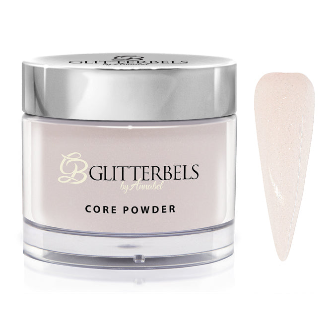 Glitterbels Acrylic Powder | Sugared Almond Shimmer 2oz