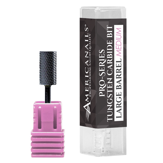 Americanails Pro-Series Tungsten Carbide Bit | Large Barrel Medium