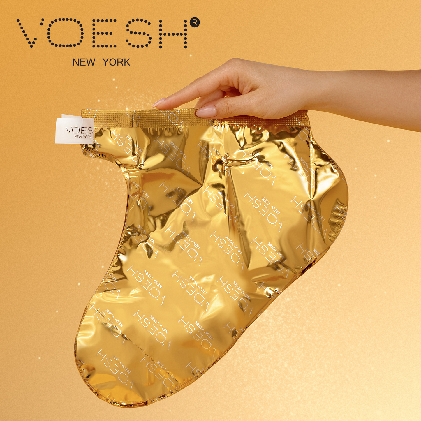 Voesh Collagen Socks I Imperial Gold 1pr