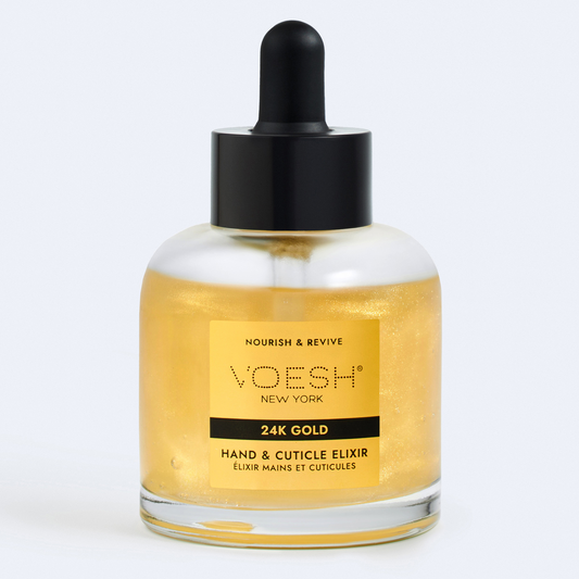 Voesh Hand & Cuticle Elixir 1.69oz I 24K GOLD
