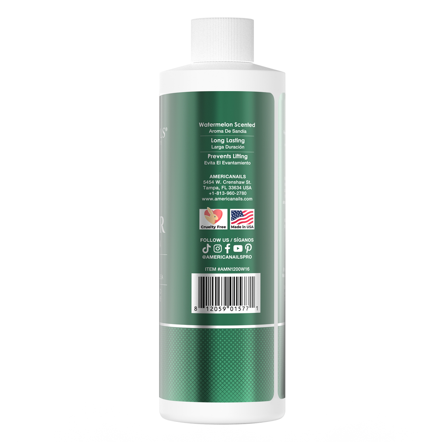Americanails Watermelon Liquid Monomer 16oz