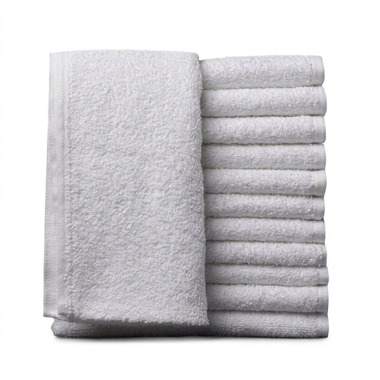 Protex Lux3 Ultra-Premium Salon Towels 12ct I Snow White