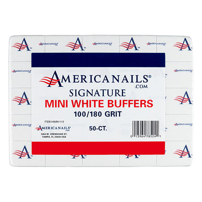 FREE Americanails Signature Mini White Buffers 50ct (PROMO)