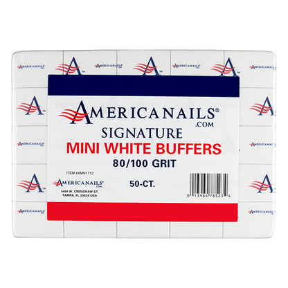 FREE Americanails Signature Mini White Buffers 50ct (PROMO)