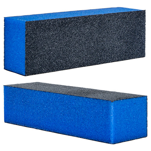 Americanails Premium Sani Block Buffers | Blue 320 Grit Case 500ct