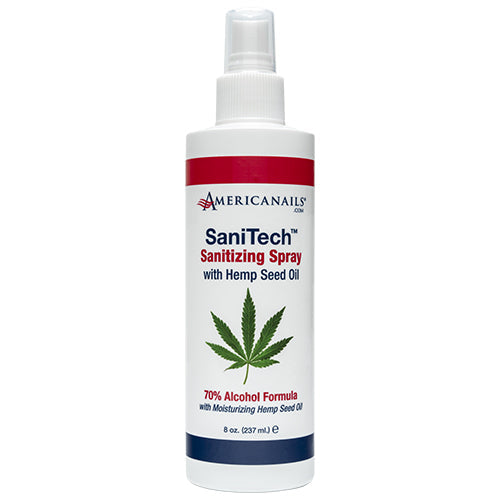 FREE Americanails SaniTech Sanitation Spray with Hemp Seed Oil 8oz (PROMO)