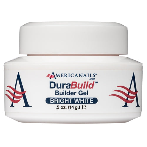 Americanails DuraBuild Builder Gel | Bright White .5oz
