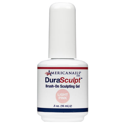 Americanails DuraSculpt Brush-On Sculpting Gel | Light Pink .5oz