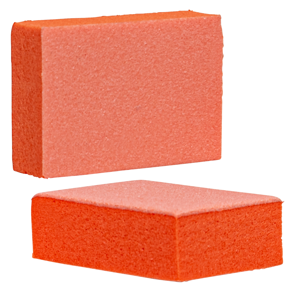 Americanails Disposable Mini Orange Buffers | 180/240 Grit Case 1500ct