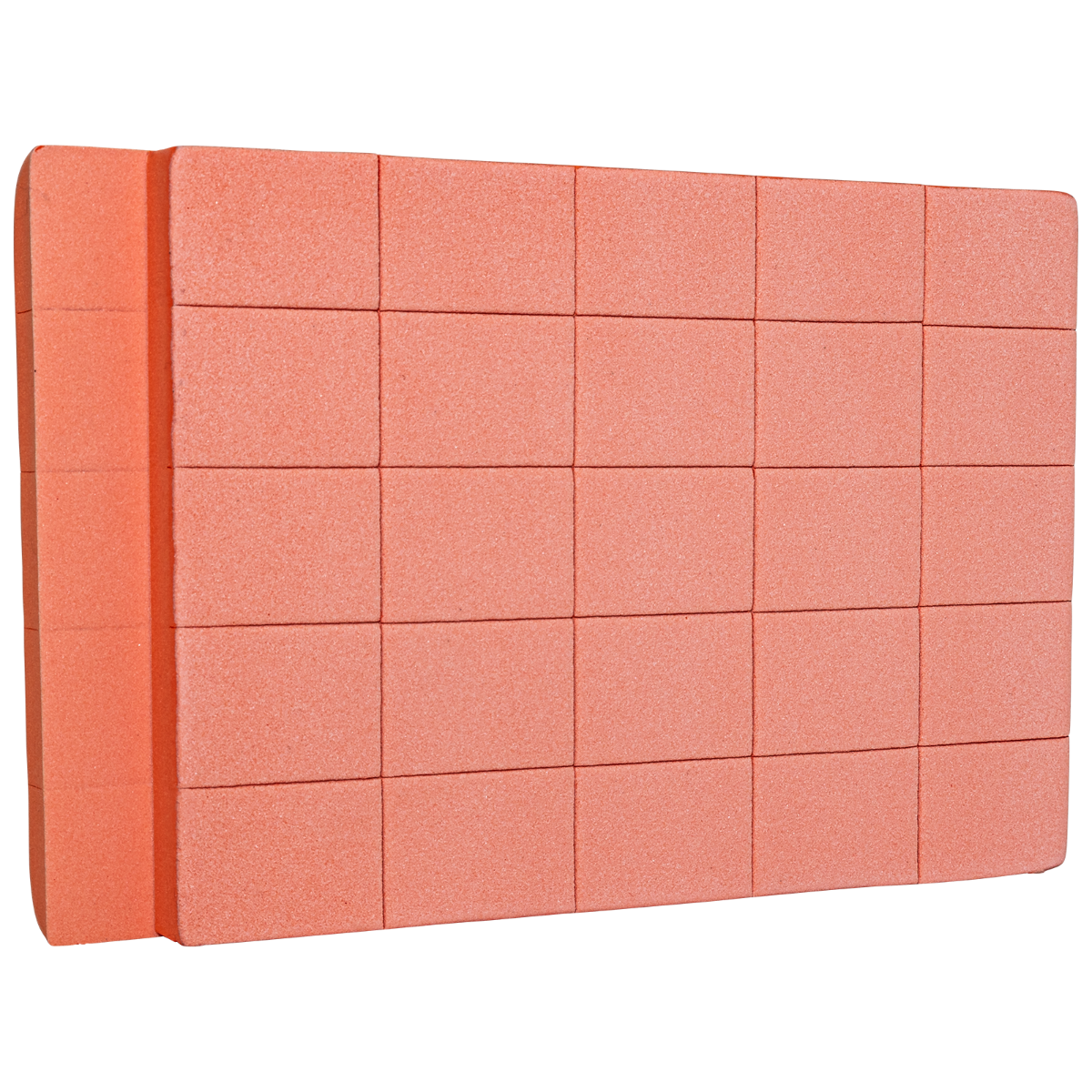 Americanails Disposable Mini Orange Buffers | 180/240 Grit Case 1500ct