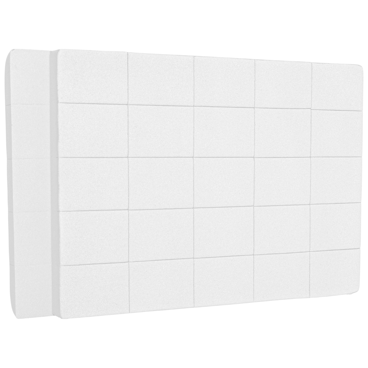 Americanails Disposable Mini White Buffers | 100/180 Grit Case 1500ct