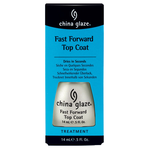 China Glaze Fast Forward Top Coat .5oz