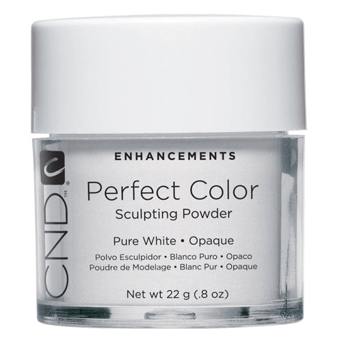 CND Perfect Color Powder | Pure White Opaque .8oz