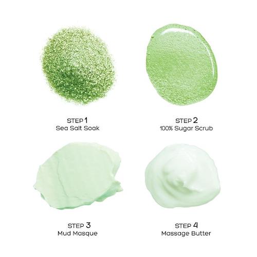 Voesh Pedi In A Box Deluxe 4 Step | Cucumber Fresh Case (50 Pack)
