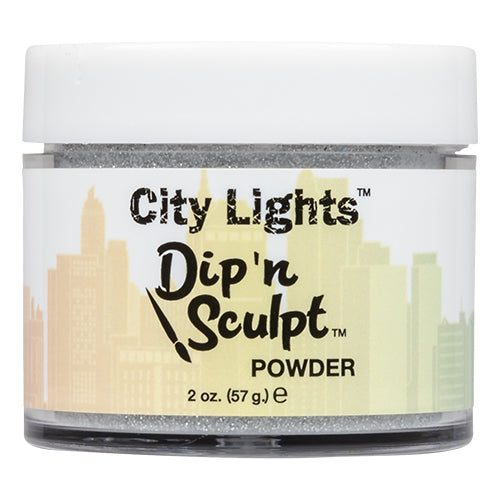 Nouveau Nail City Lights Dip 'N Sculpt | Chicago Shimmer 2oz