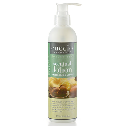 Cuccio Artisan Shea & Vetiver Scentual Lotion 8oz