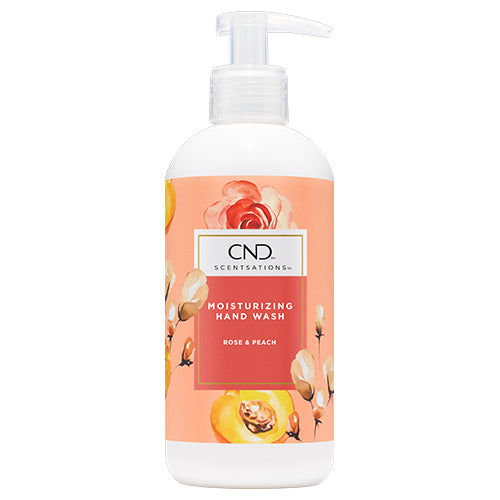 FREE CND Scentsations Hand Wash | Rose & Peach 13.2oz (PROMO)