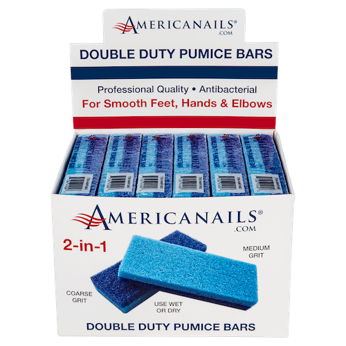 FREE Americanails Double Duty Pumice Bar Display 12ct (PROMO)