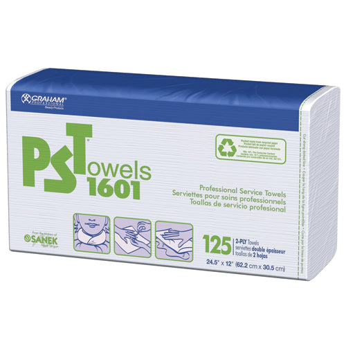 Graham PST Smooth Towels 125ct Case (8 Pack)