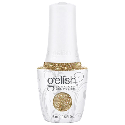 Gelish Soak-Off Gel Polish | All That Glitters Is Gold .5oz