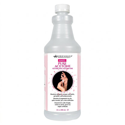 Americanails 100% Pure Acetone 32oz