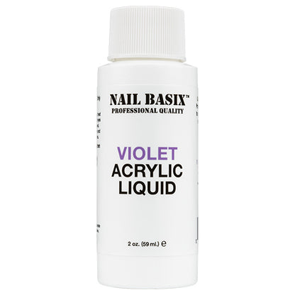Nail Basix Violet Acrylic Liquid 2oz