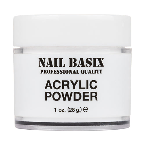 Nail Basix Professional Acrylic Powder | Bright White 1oz