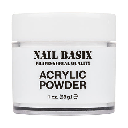 Nail Basix Professional Acrylic Powder | Bright White 1oz