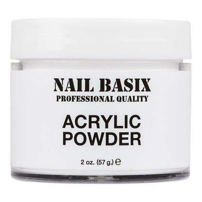 Nail Basix Professional Acrylic Powder | Bright White 2oz