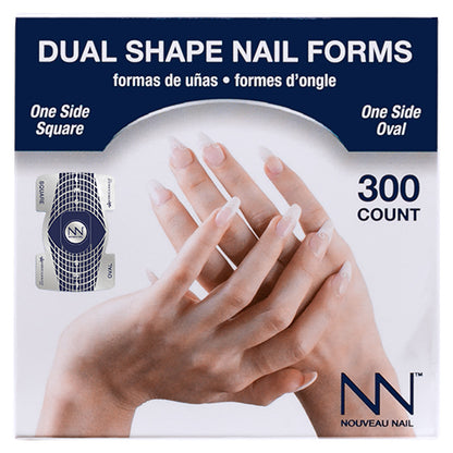 Nouveau Nail Dual Shape Nail Forms 300ct