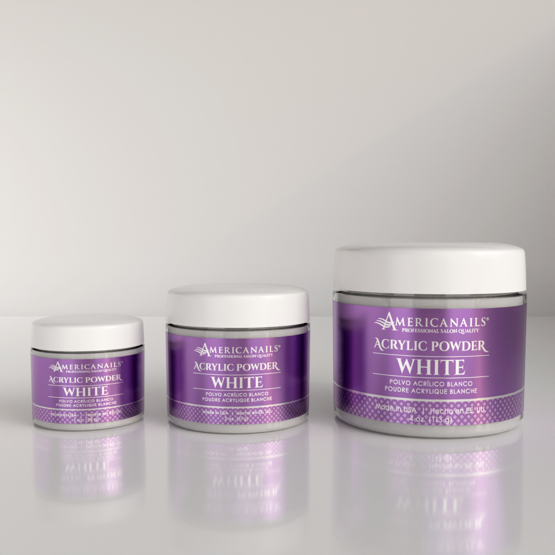 Americanails Acrylic Powder | White 1oz