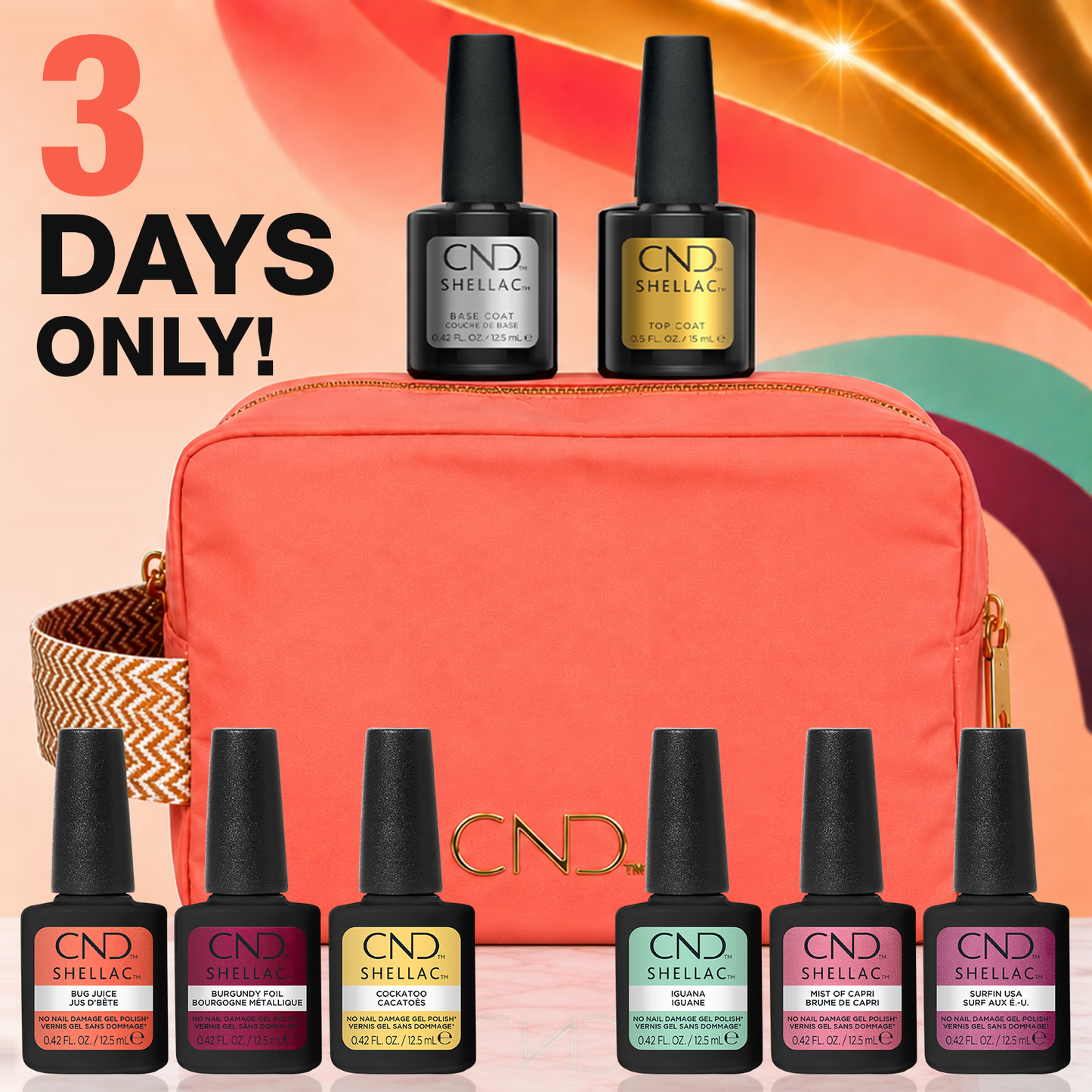 CND Shellac Summer Collection Kit