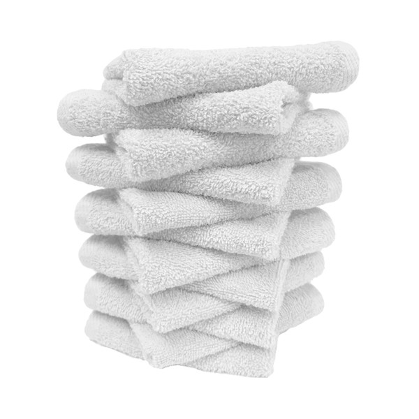 Spa Basix Ultra-Premium White Manicure Towels 12ct